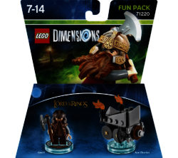 LEGO DIMENSIONS  Lord of the Rings Gimli Fun Pack